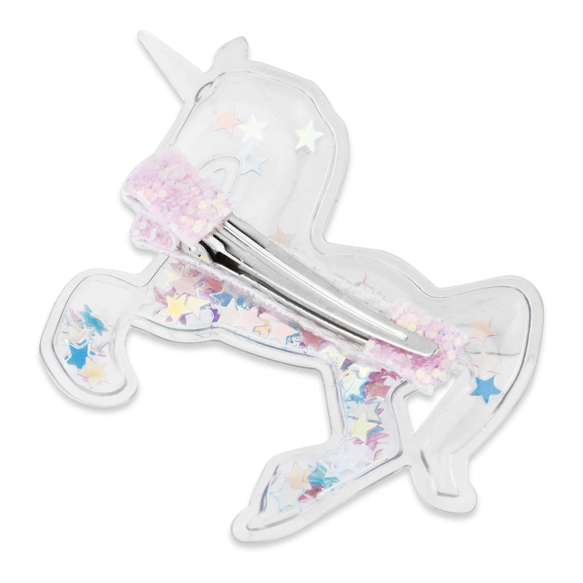 Accessorize London Girl's Unicorn Shakey Salon Hair Clips Set of 2