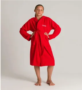 Arena unisex bathrobe ra junion Zeppelin Light 003211400 red