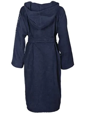 Arena Zeppelin Plux Jr Bathrobe 000922701 navy-white