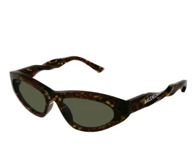 Balenciaga BB0207S Sun Twist Cat, Havana