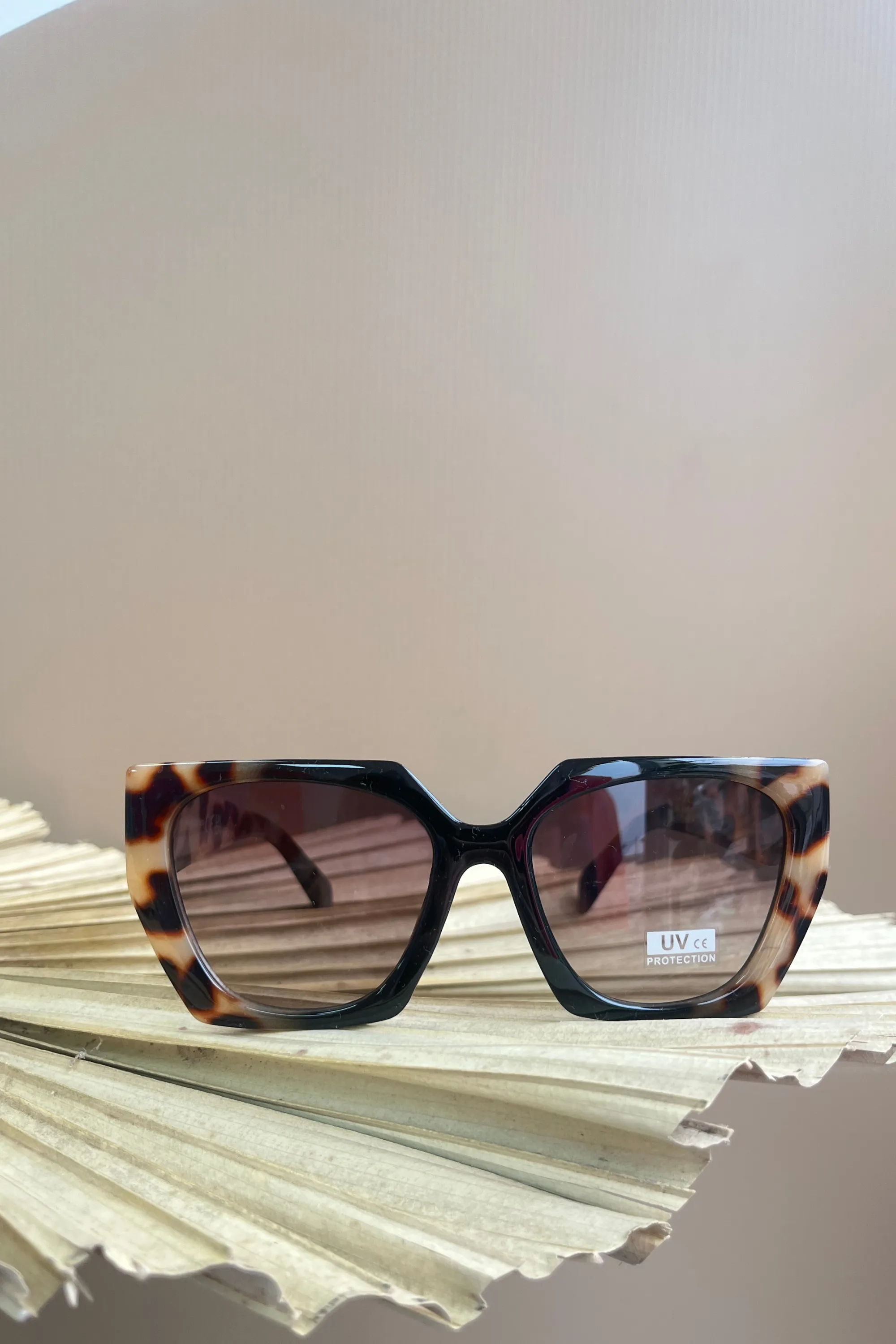 Big frame square sunglasses