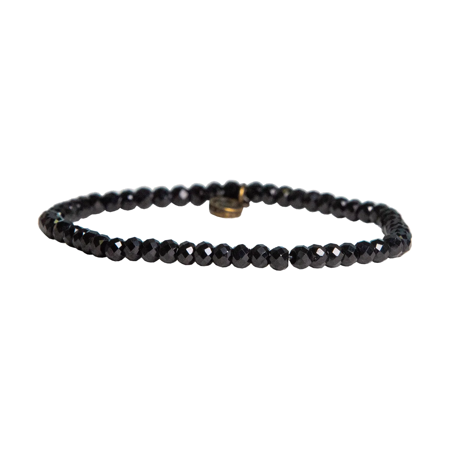 Black Spinel Mini Gemstone Bracelet