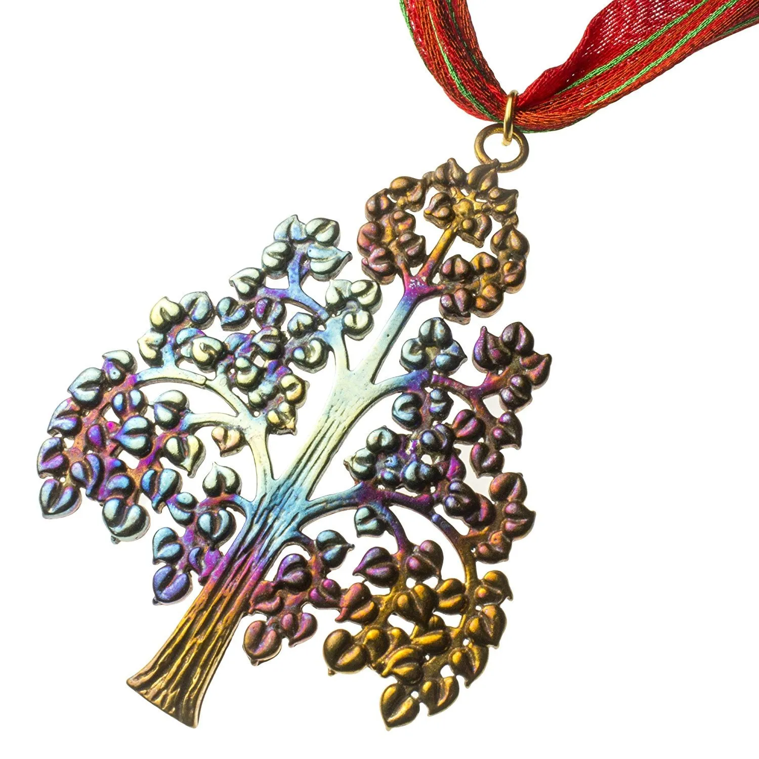 Bodhi Tree of Enlightenment Ornament with Ribbon