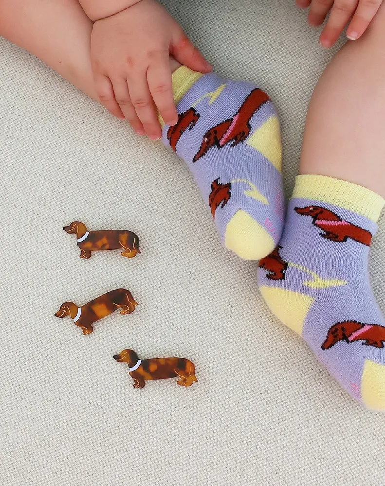 CUTE DACHSHUND HAIR CLIP