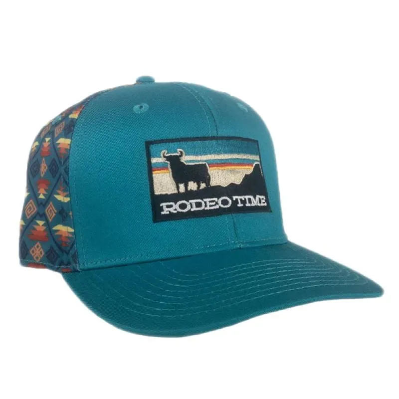 'Dale Brisby' Men's Sunset Santa Fe Cap - Teal