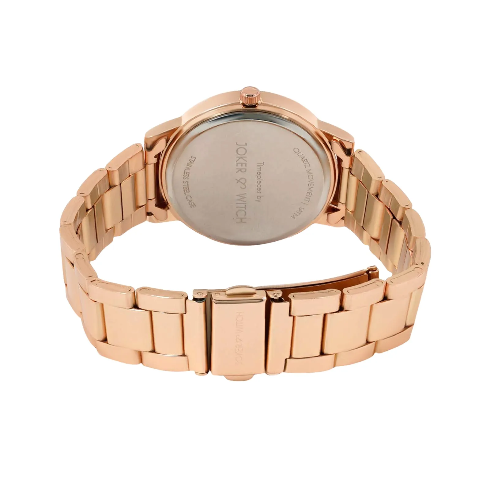 Faye Rosegold Watch Bracelet Stack