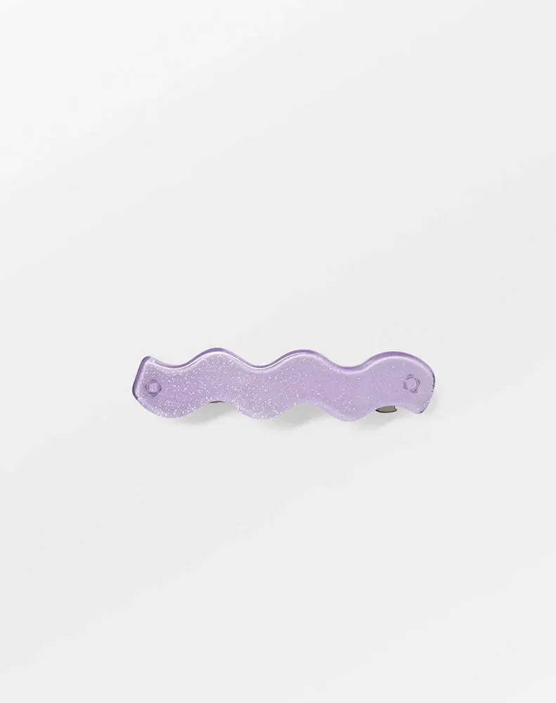 GLIZ WAVE HAIR CLIP - ORCHID BLOOM