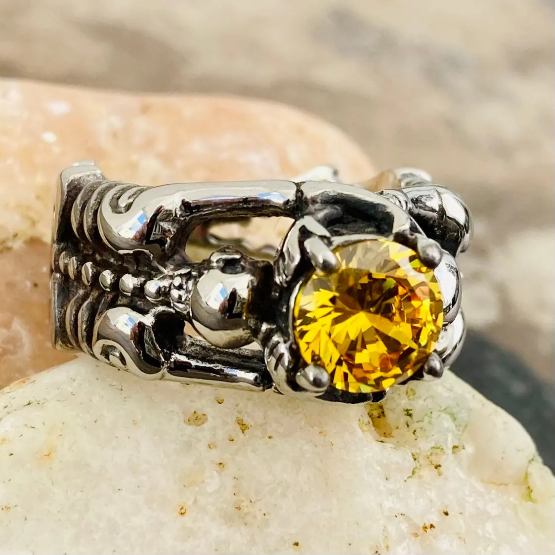 Ladies Ring - 11 November Birthday - Citrine - R117