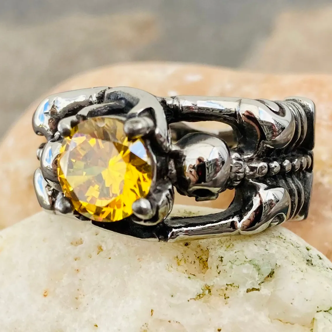 Ladies Ring - 11 November Birthday - Citrine - R117