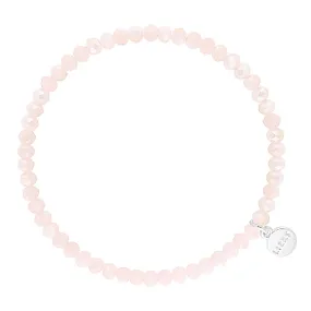 Lizas Knoxville 4mm Crystal Bracelet Blush