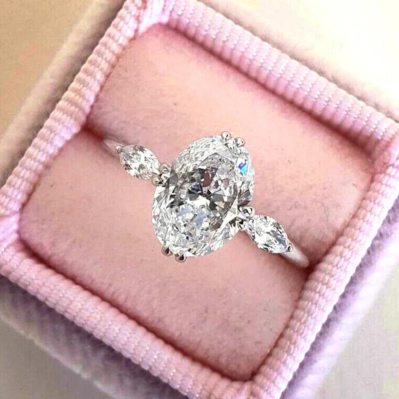 Luxurious & Unique Oval Fashion Engagement Ring