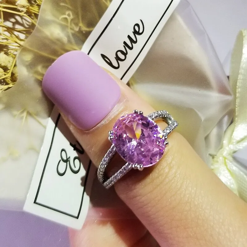 Luxurious & Unique Oval Fashion Engagement Ring