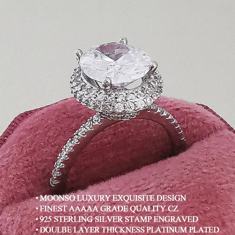 Luxurious & Unique Oval Fashion Engagement Ring