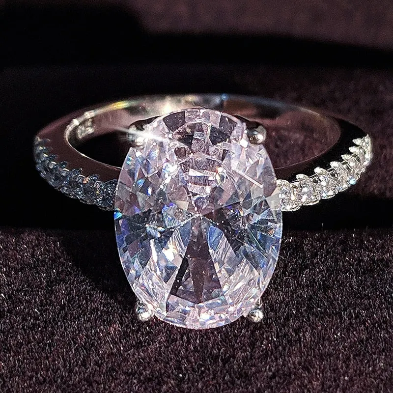 Luxurious & Unique Oval Fashion Engagement Ring