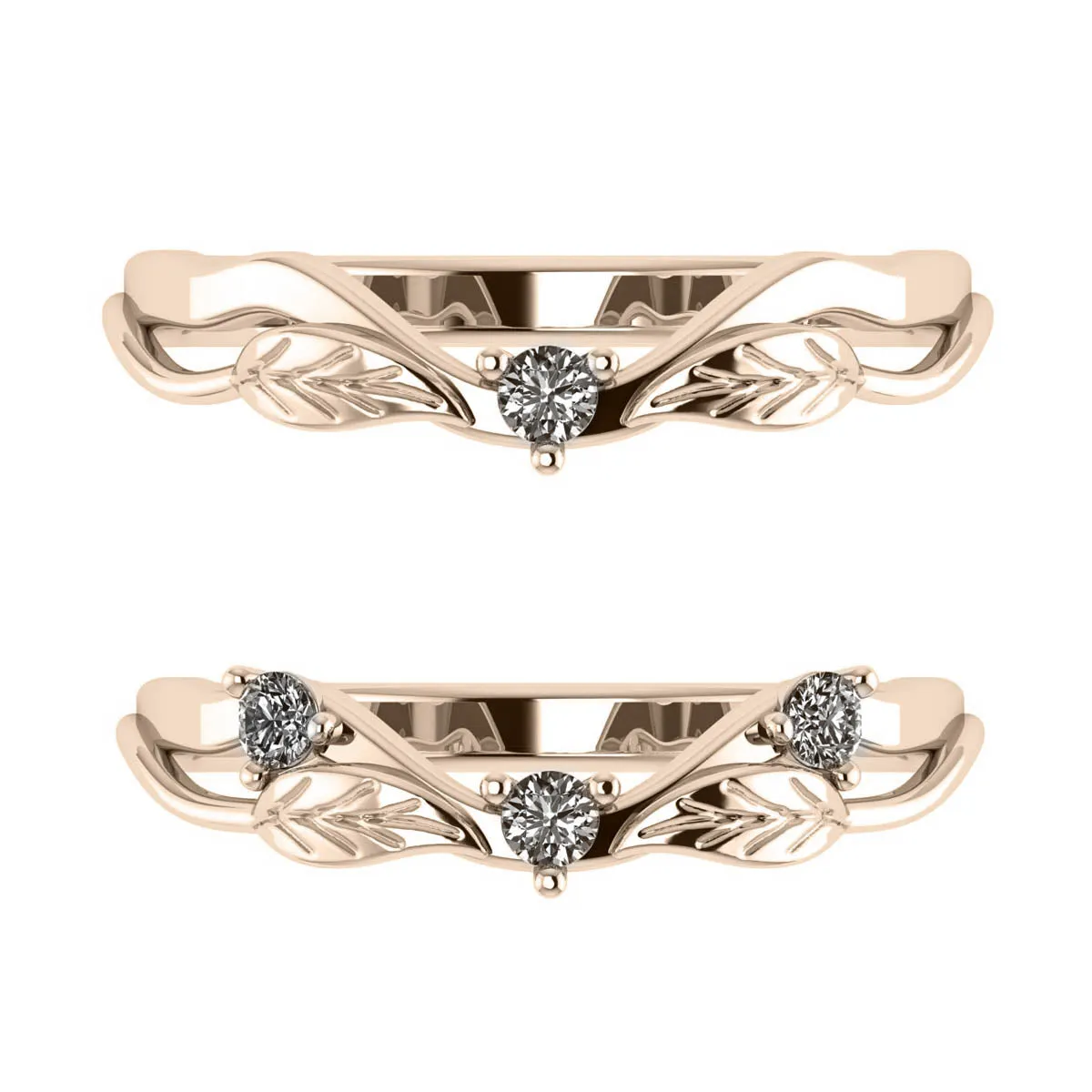 Matching wedding band for Clematis: choose yours