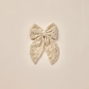 Noralee Oversized Bow in Champagne