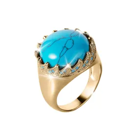 Ocean Turquoise Men's Ring