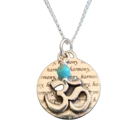 Ohm Harmony Spiritual Sentiment necklace