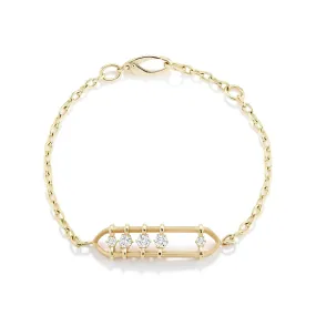 Penelope Floating Diamond Bracelet