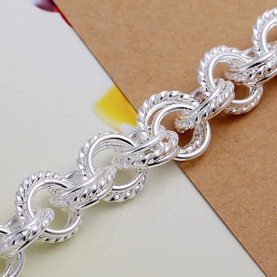 Pretty Nice Fashion Bracelet - 925 Sterling Silver