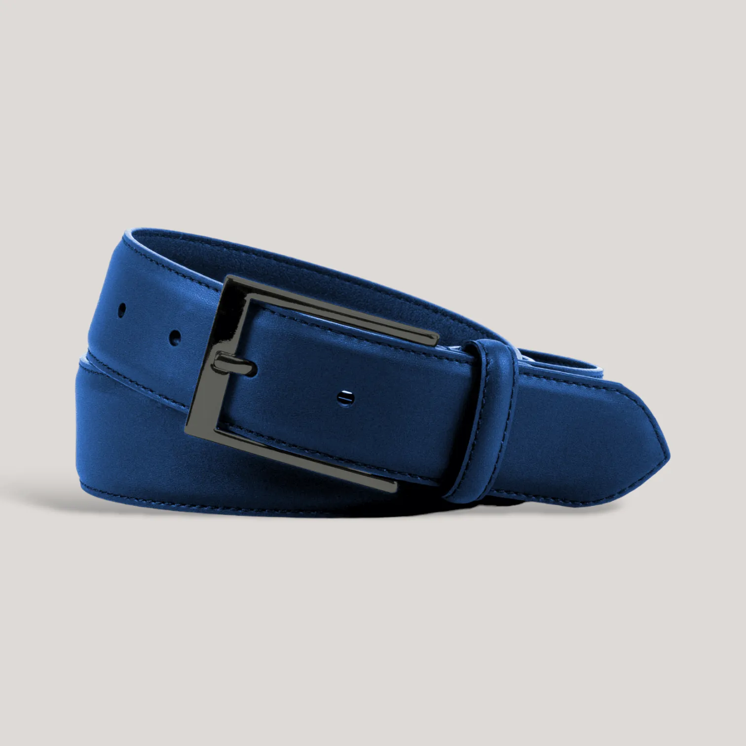 SOPHOS - Ultramarine Blue Vegan Belt - Graphite