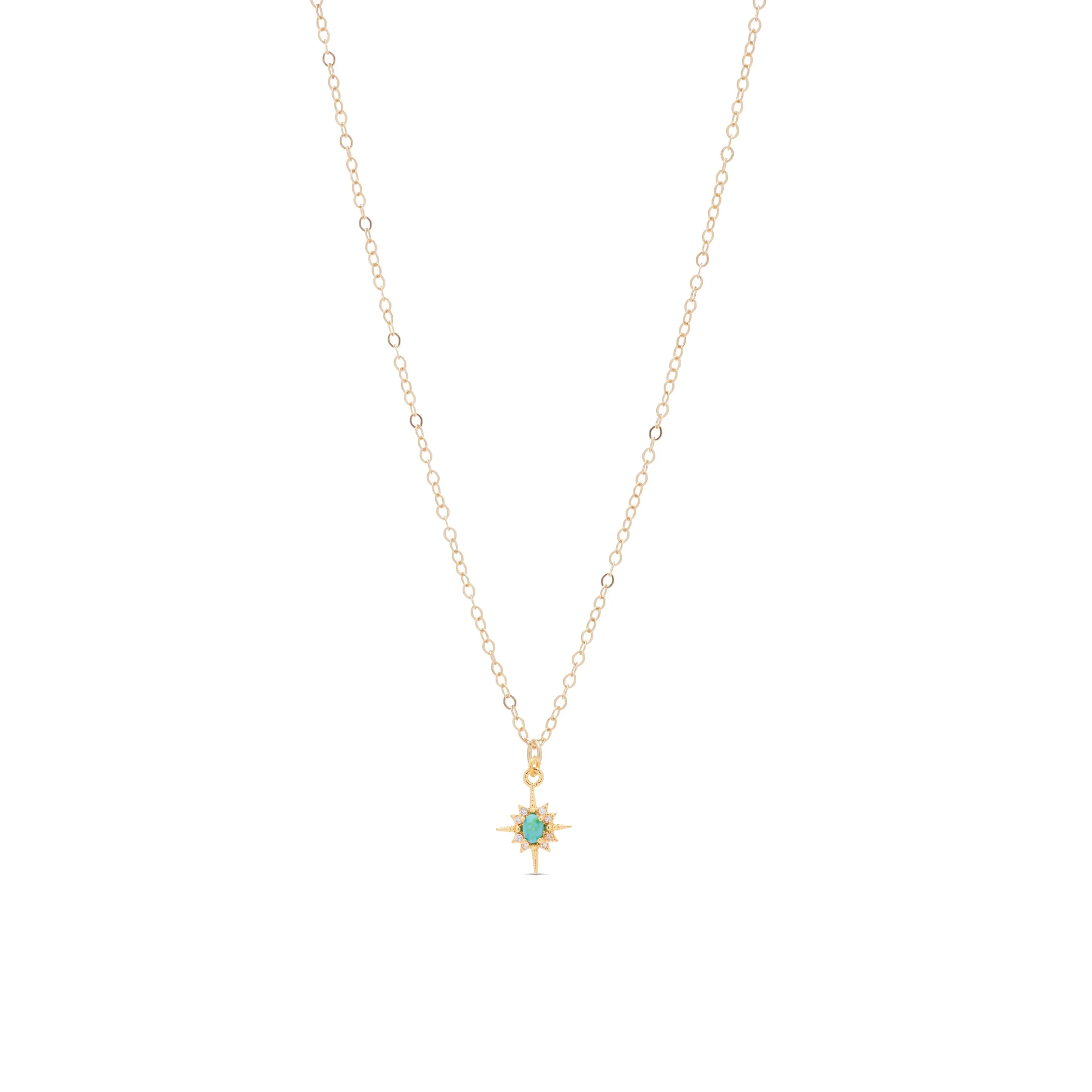 Turquoise Star Necklace