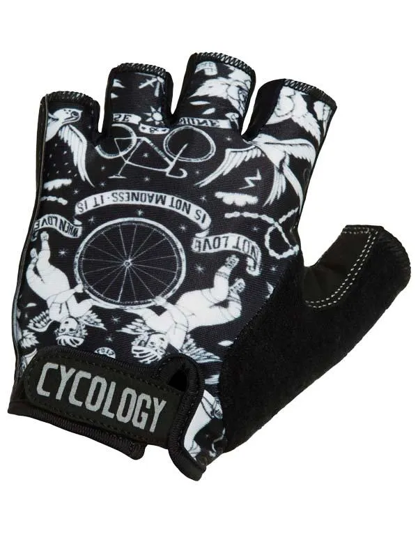 Velo Tattoo Cycling Gloves