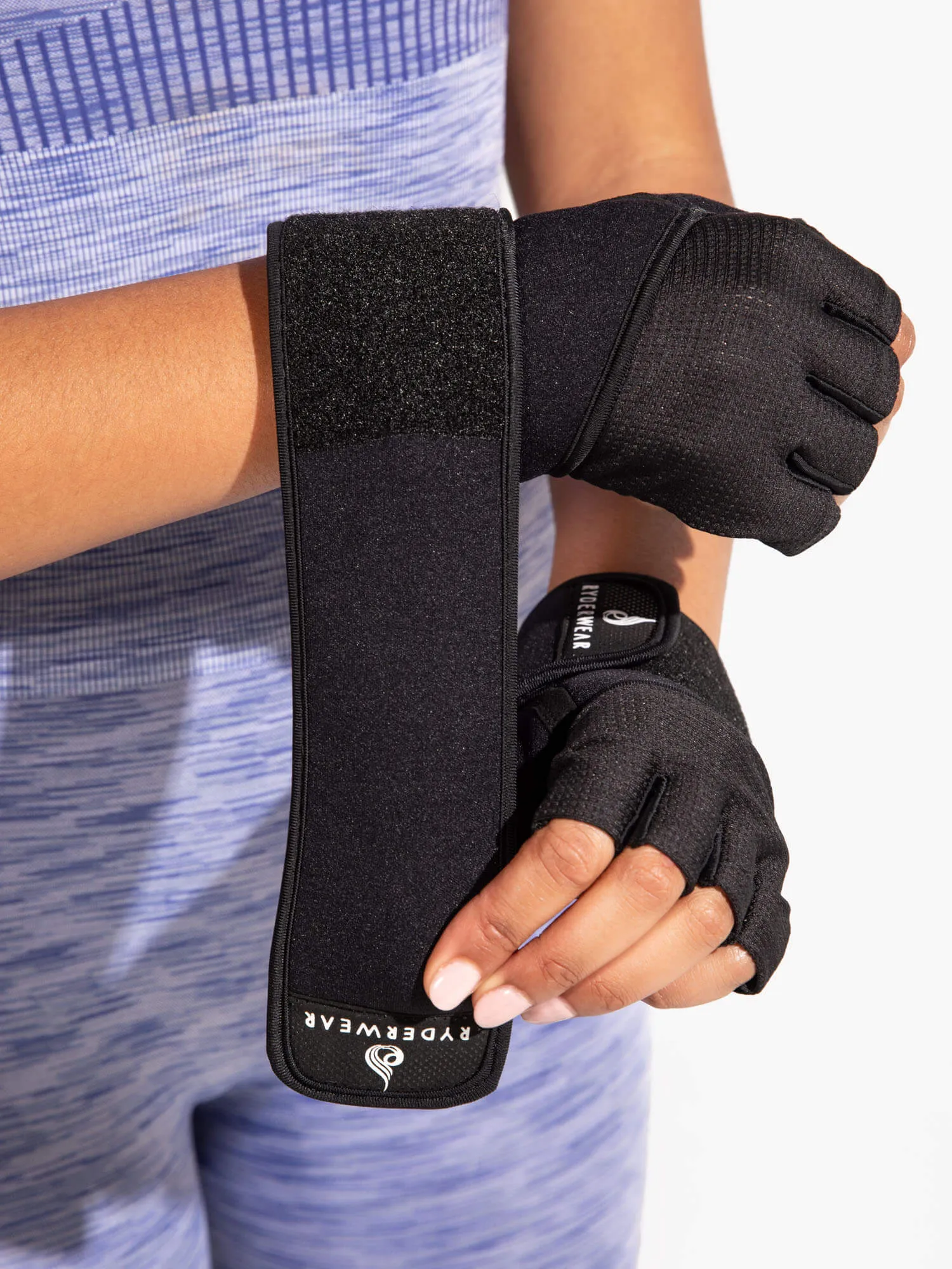 Wrap Lifting Gloves - Black