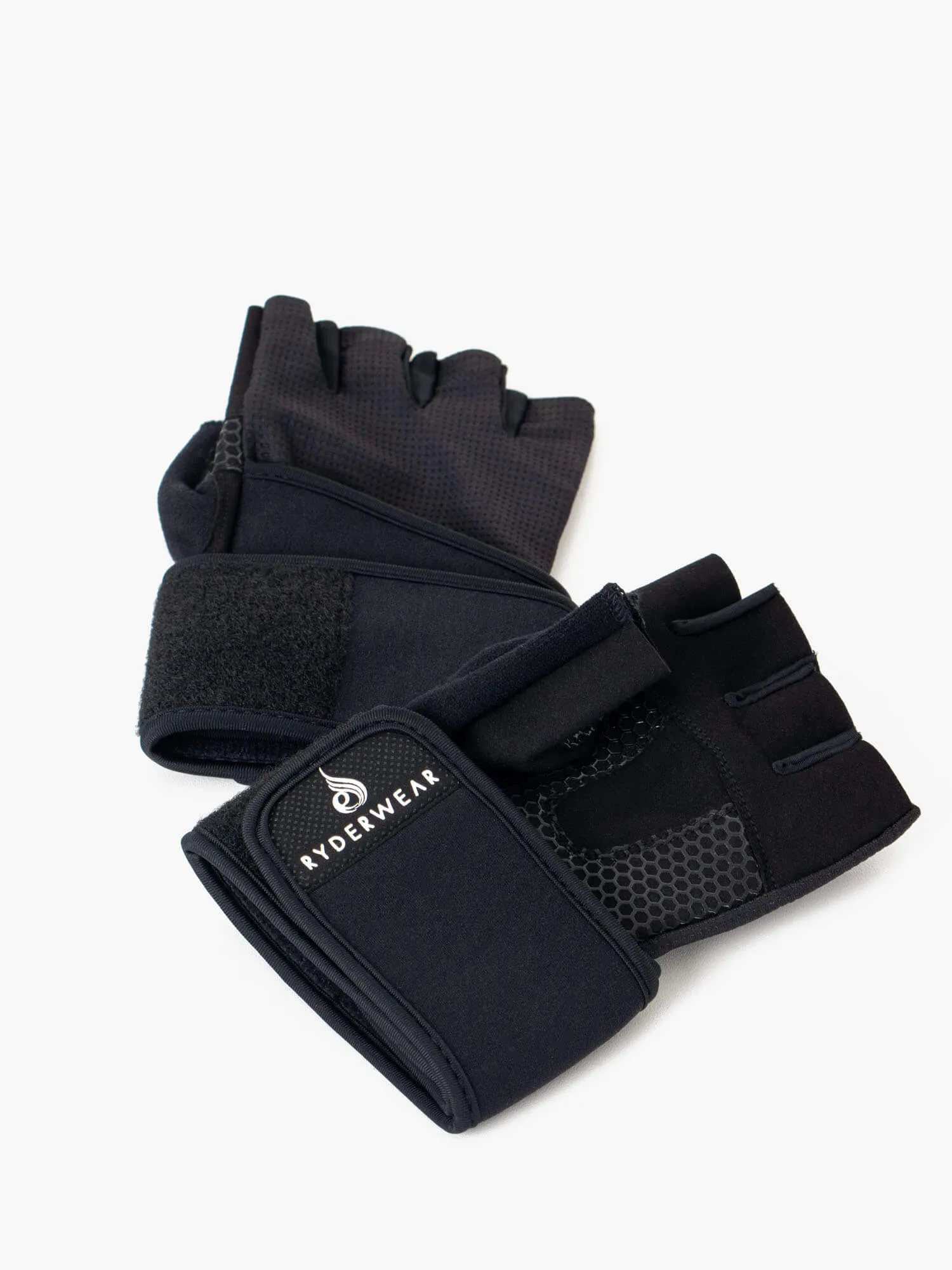 Wrap Lifting Gloves - Black