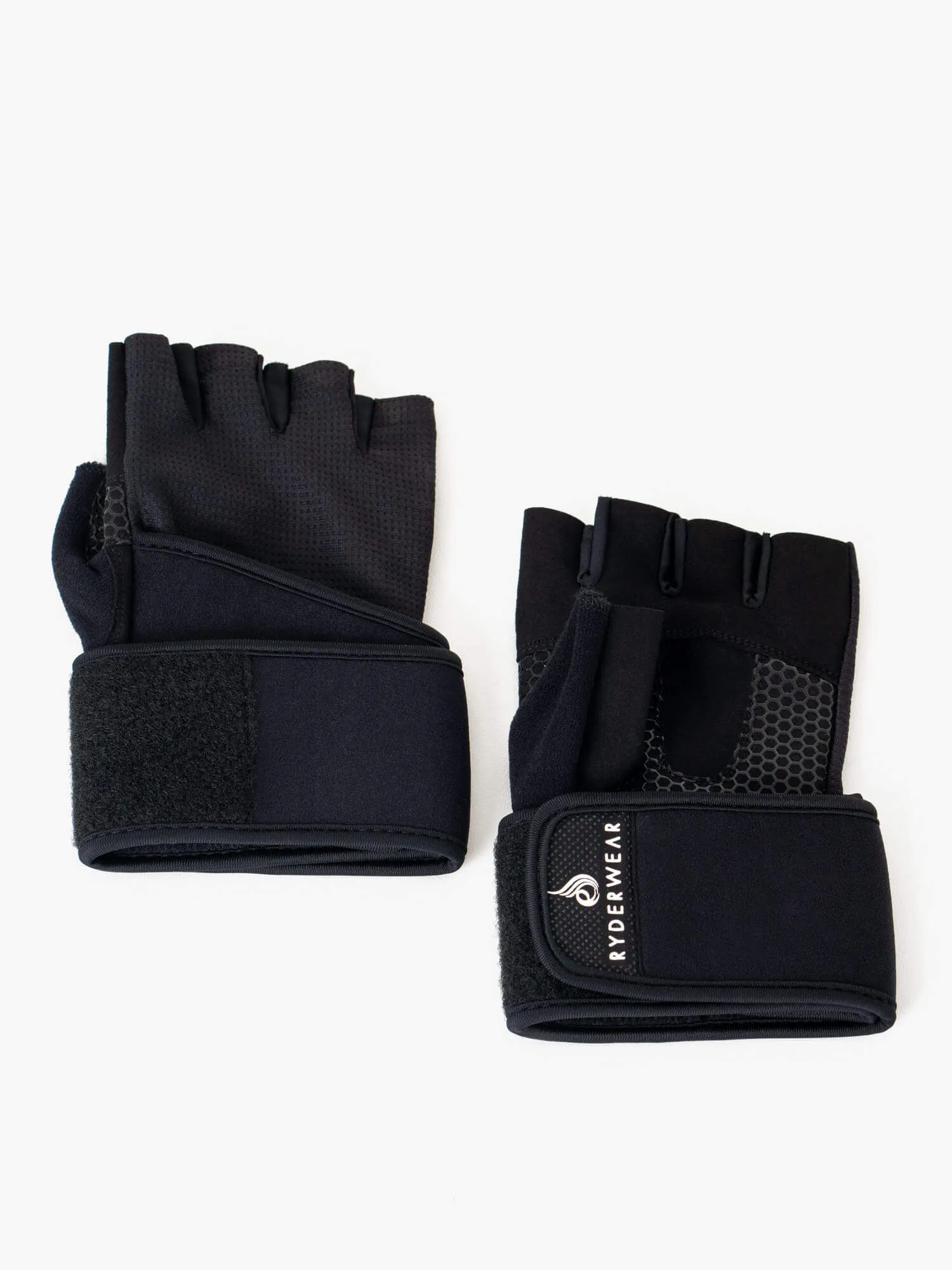 Wrap Lifting Gloves - Black