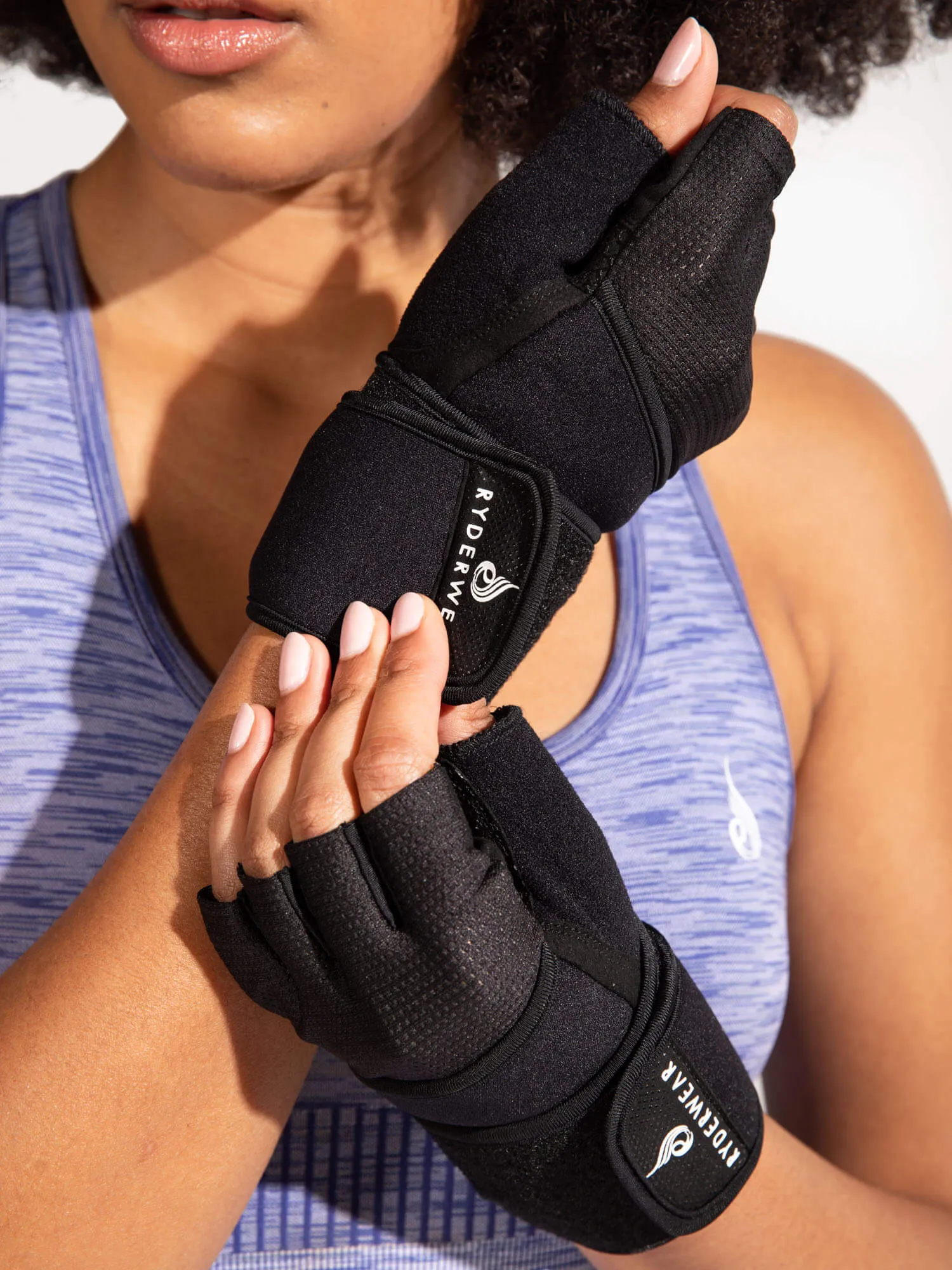 Wrap Lifting Gloves - Black